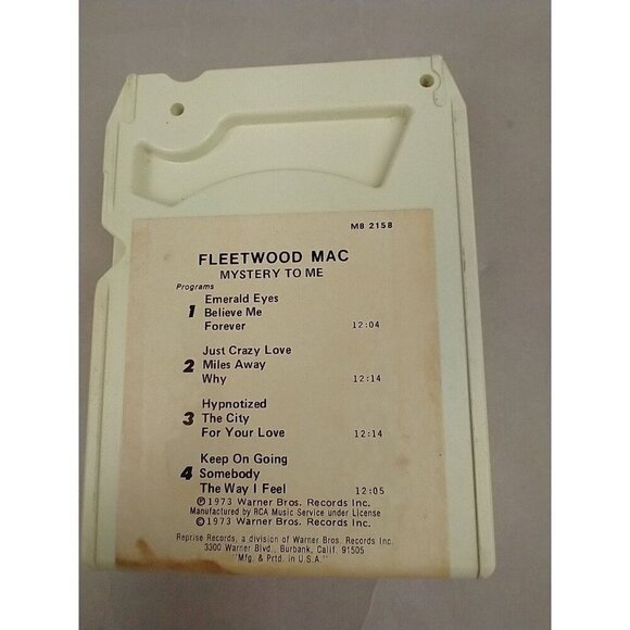 Fleetwood Mac Mystery to Me M8 2279 8 Track Tape 1973 Reprise Records - Picture 3 of 6